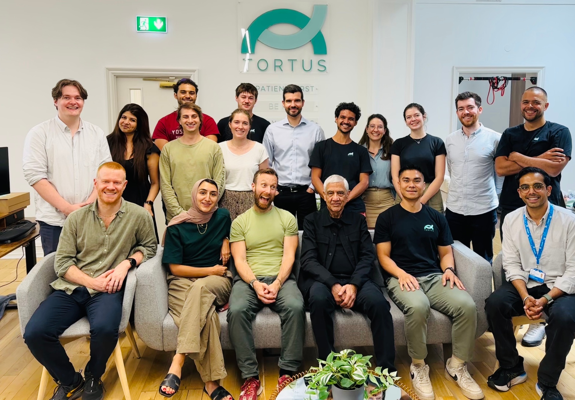 The TORTUS team at the London office