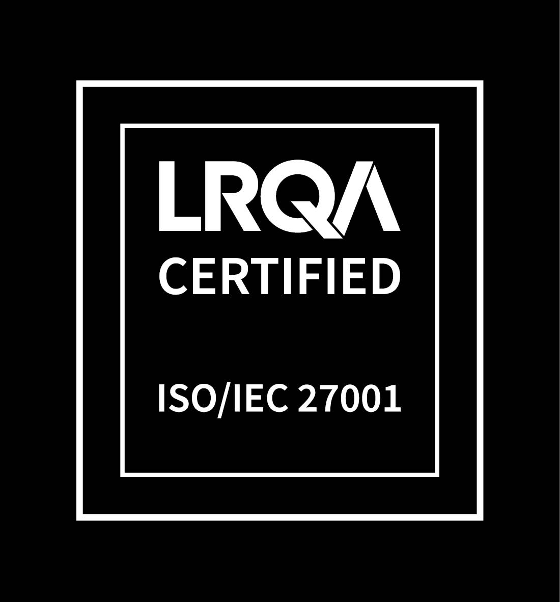 ISO 27001 certified